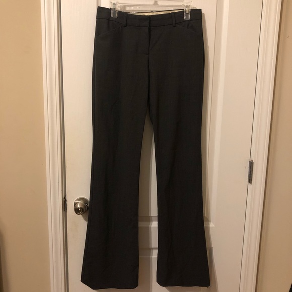 THEORY Gray Wide Leg Trousers - Picture 2 of 8